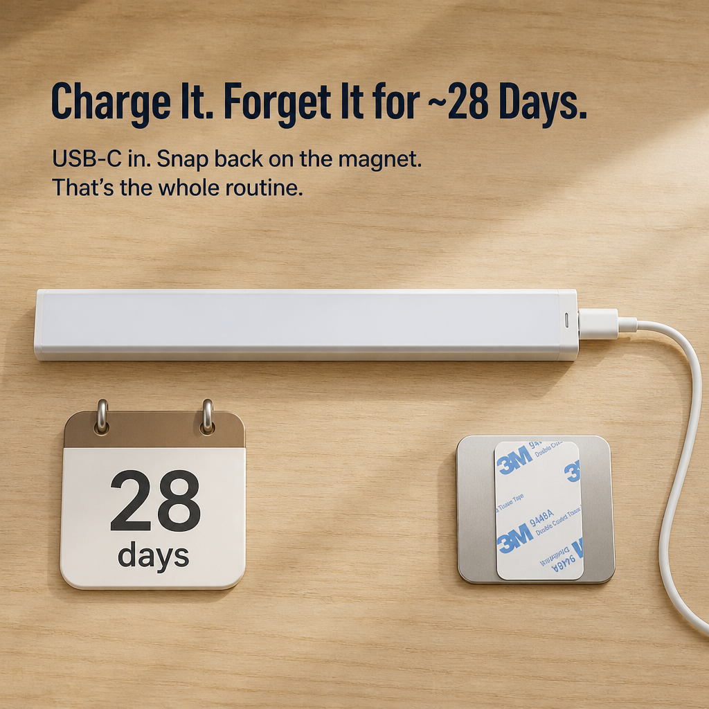 LumaSense™ — Light Up Any Dark Closet, Hallway or Stair Without Wiring