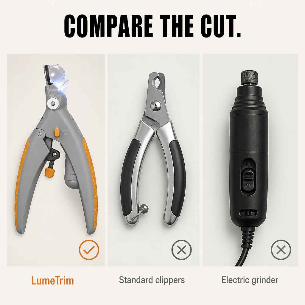 LumeTrim™ — See the Bloodline and Cut Pet Nails Without Fear