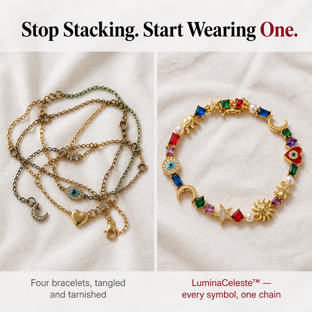 LuminaCeleste™ — Wear Every Lucky Symbol You Love On One Wrist
