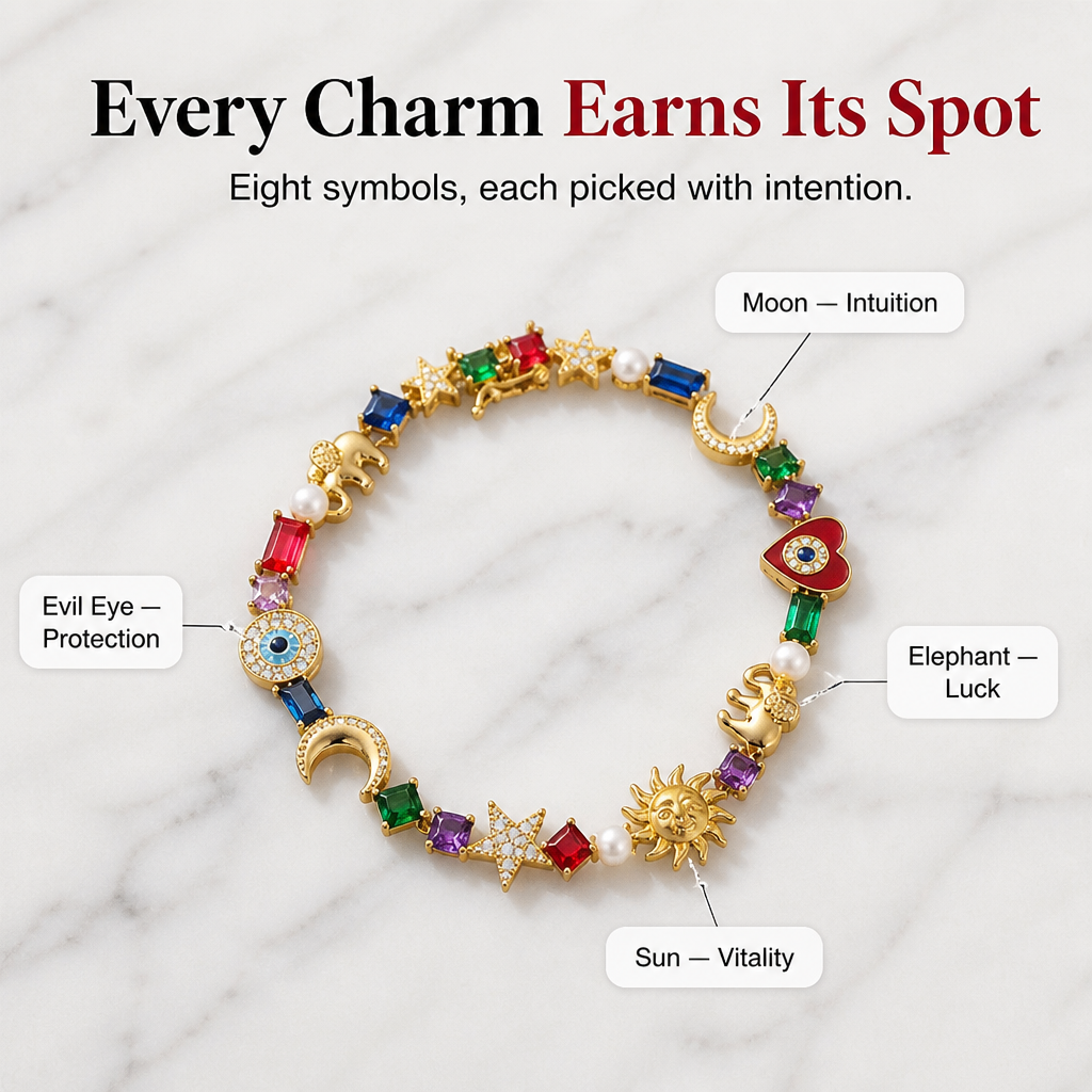LuminaCeleste™ — Wear Every Lucky Symbol You Love On One Wrist