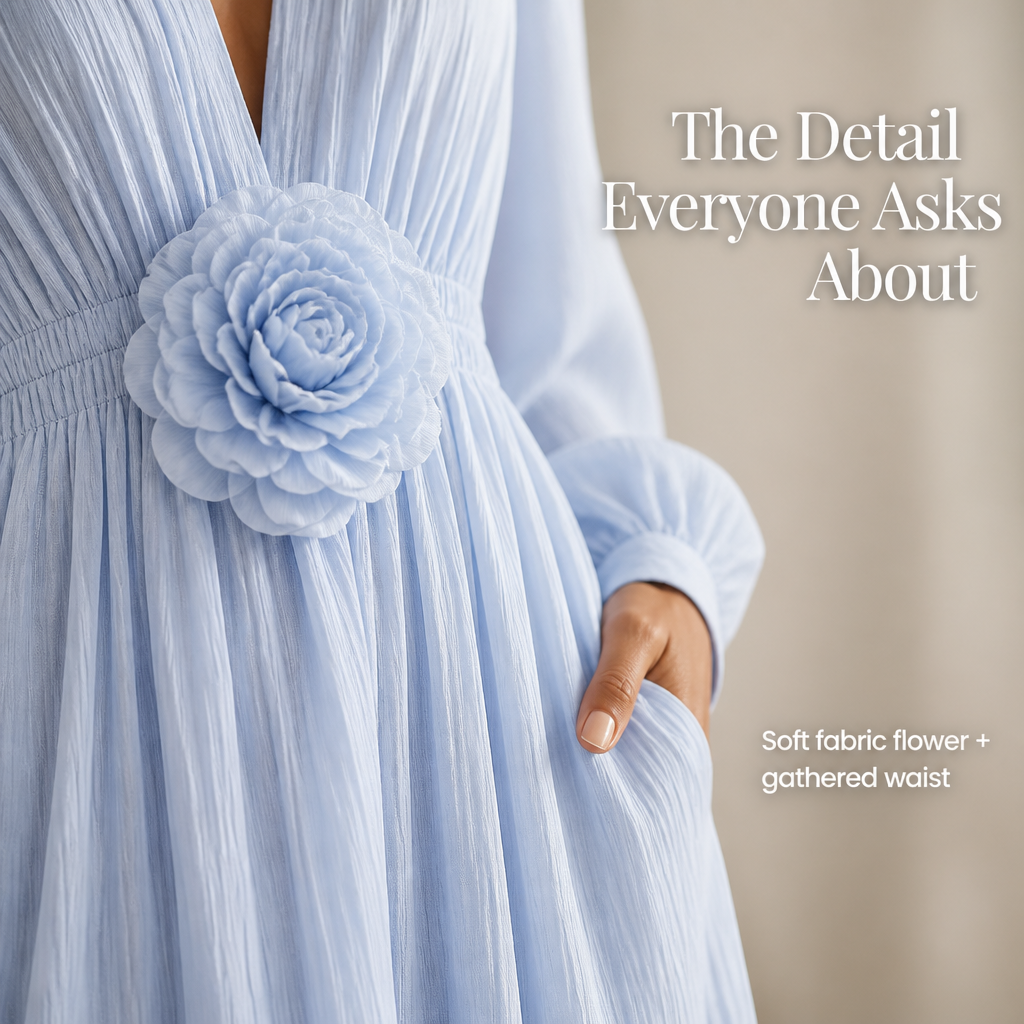 Florelle™ — Float From Garden Party to Dinner in One Pocketed Maxi