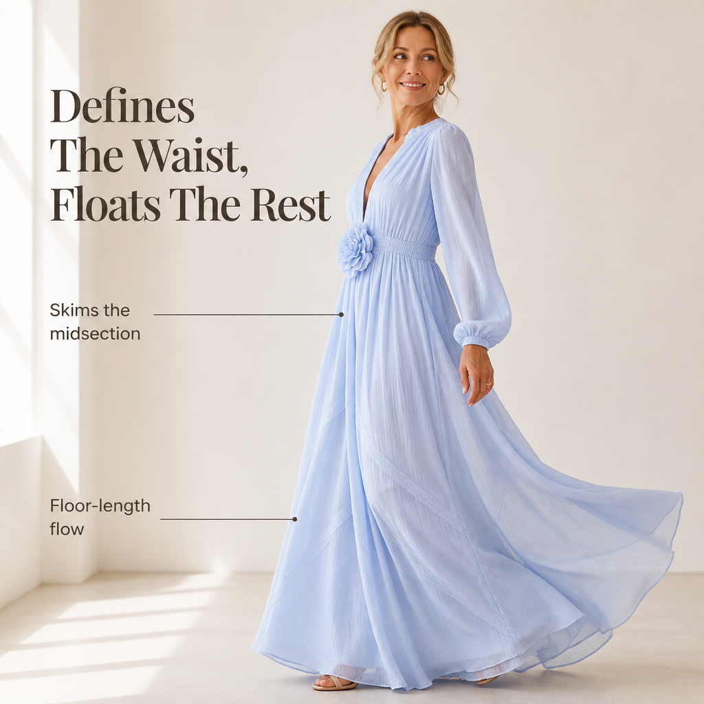 Florelle™ — Float From Garden Party to Dinner in One Pocketed Maxi