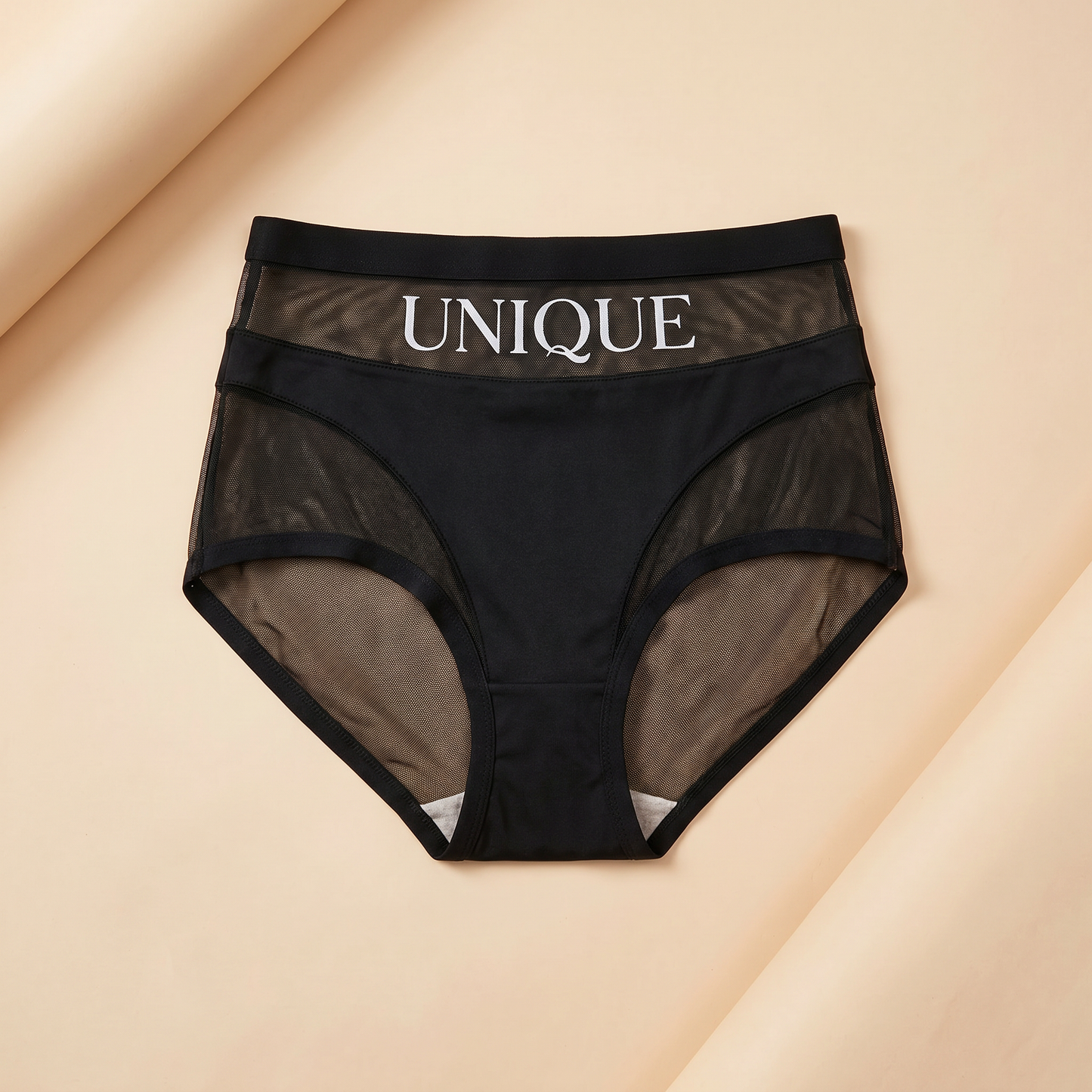 Nuela™ – High-Waist Sheer Mesh Tummy-Control Briefs with Butt Lift