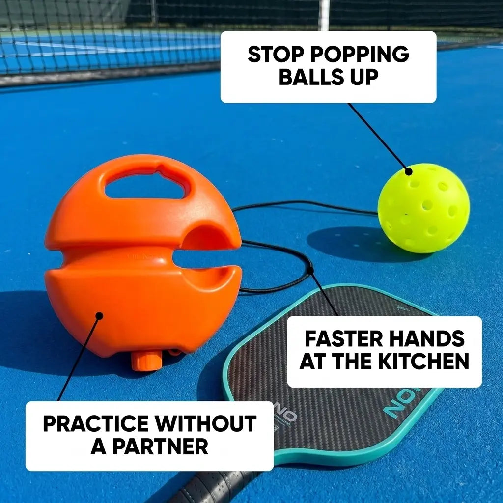 SoloRally Pickleball Rebound Trainer 2.0