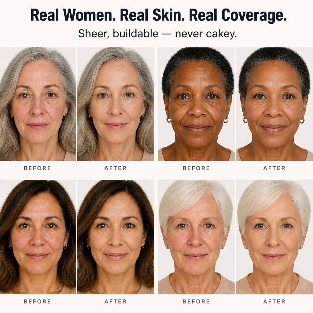 GlowEase™ — Blur Lines, Even Redness & Brighten Dark Circles in 60 Seconds