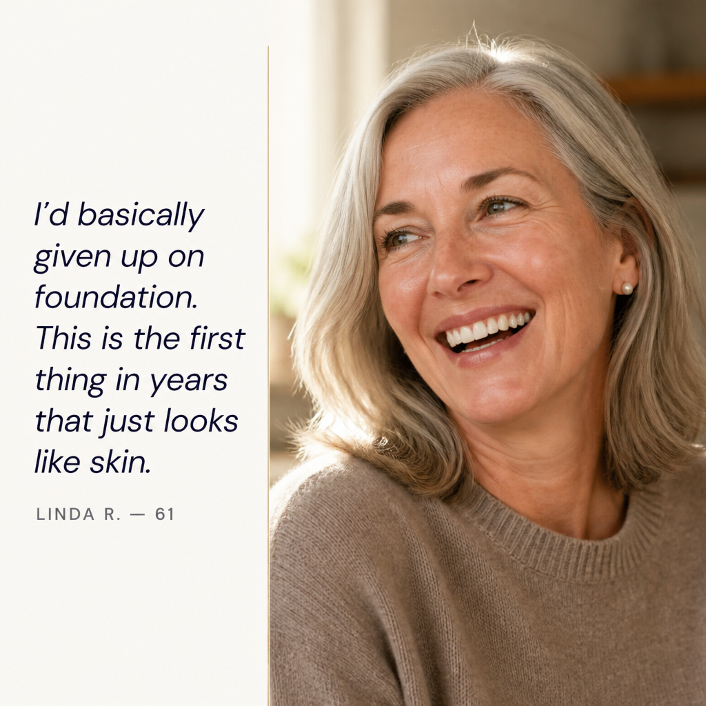 GlowEase™ — Blur Lines, Even Redness & Brighten Dark Circles in 60 Seconds