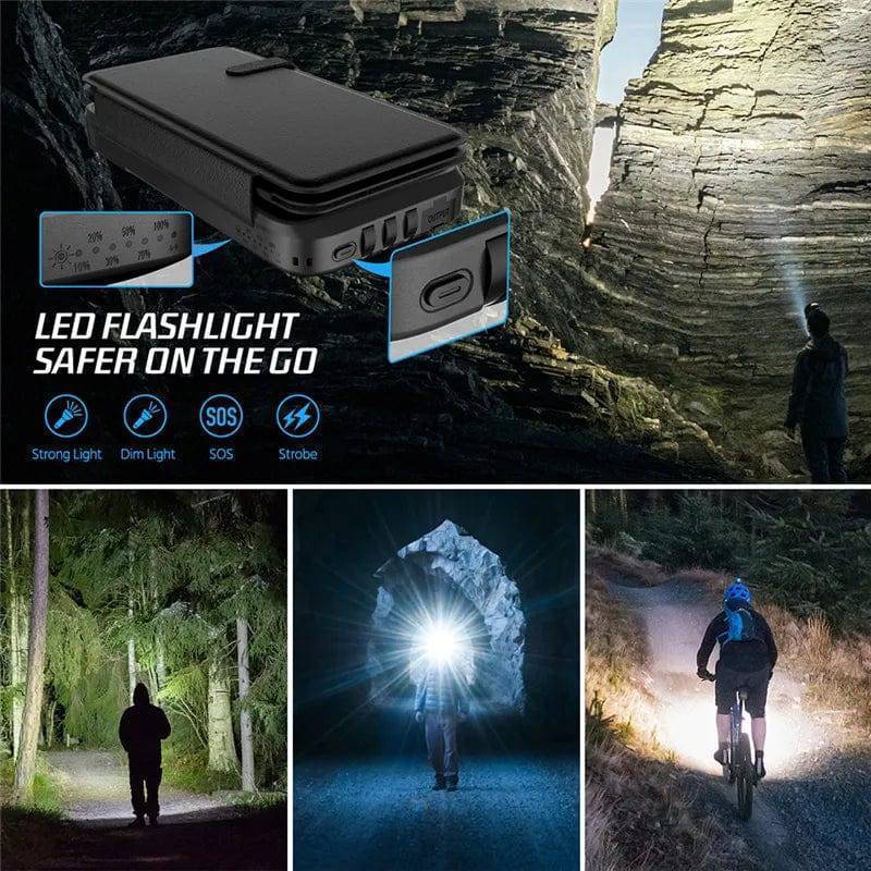 High-Capacity Solar Power Bank – Universal Wireless Charger