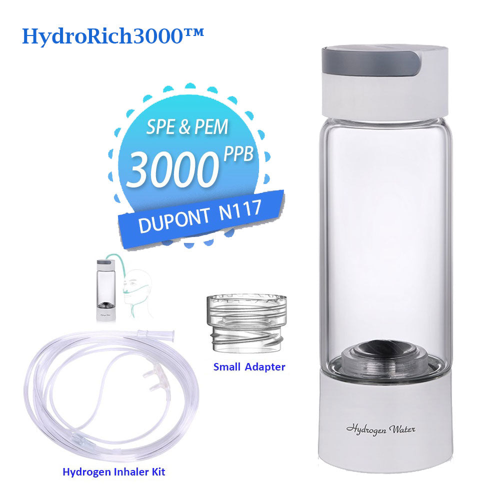 HydroRich3000 High level Hydrogen Water Generator & Water Purifier Bottle