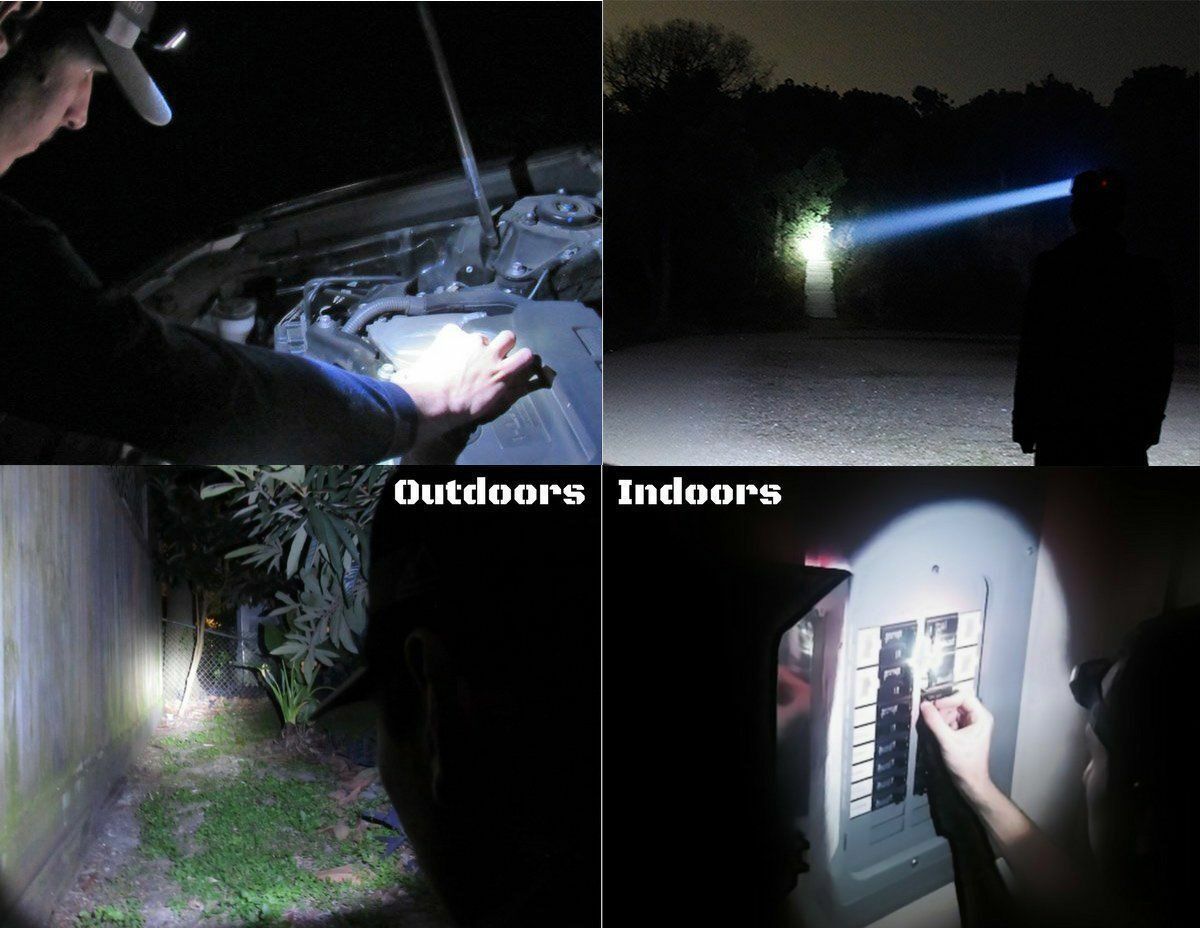 5X Waterproof LED Headlamp Set with High Power