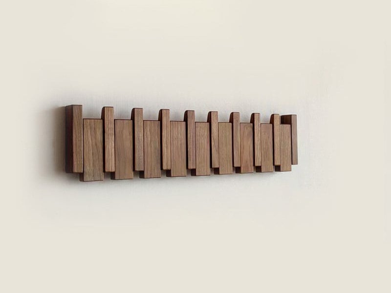 ChordRack - Wooden Wall Hook for Stylish Instrument & Gear Storage