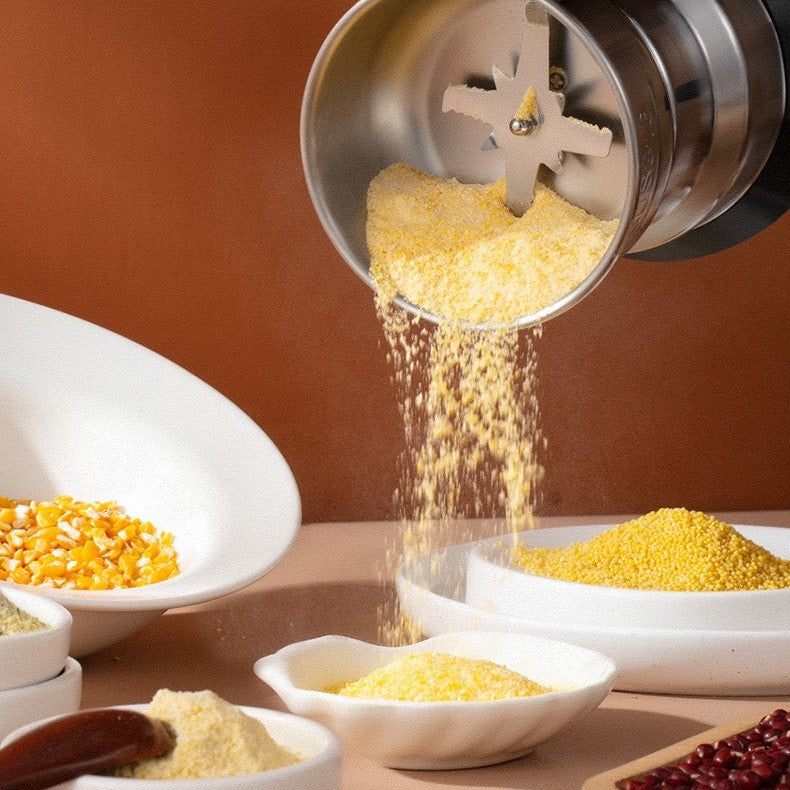 Compact Food Grinder – Quick One-Touch Mill for Coffee, Herbs & Spices
