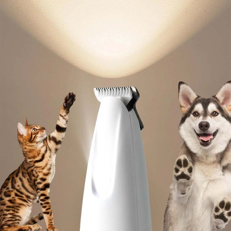 TidyPaws - LED Pet Hair Trimmer with Rechargeable Display