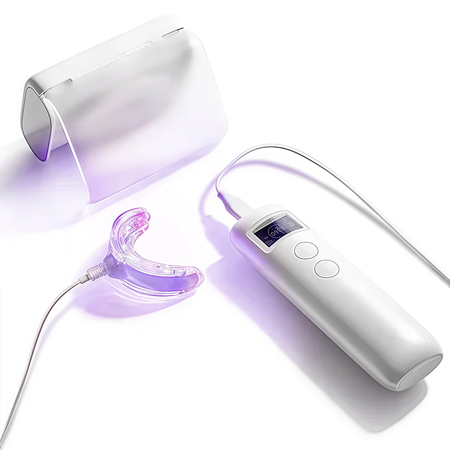 Gentle Gum Care Device with Red and Blue Light Therapy