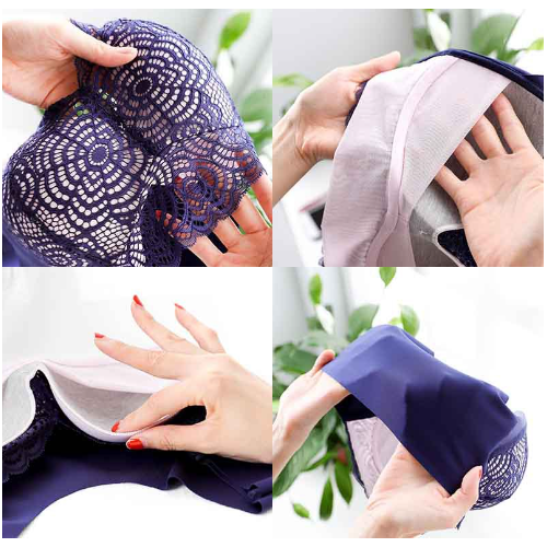 Lymph Care Tourmaline Fiber Bra