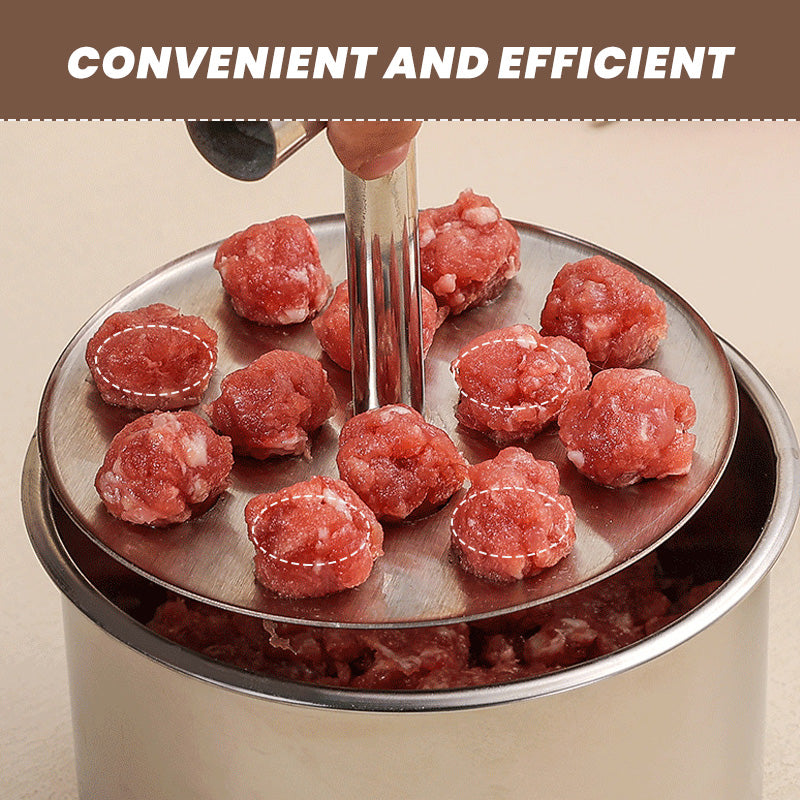 MeatPress - Stainless Steel Meatball Maker Mold