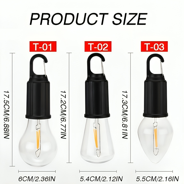 DuraBulb - Rechargeable Hanging LED Light Bulb