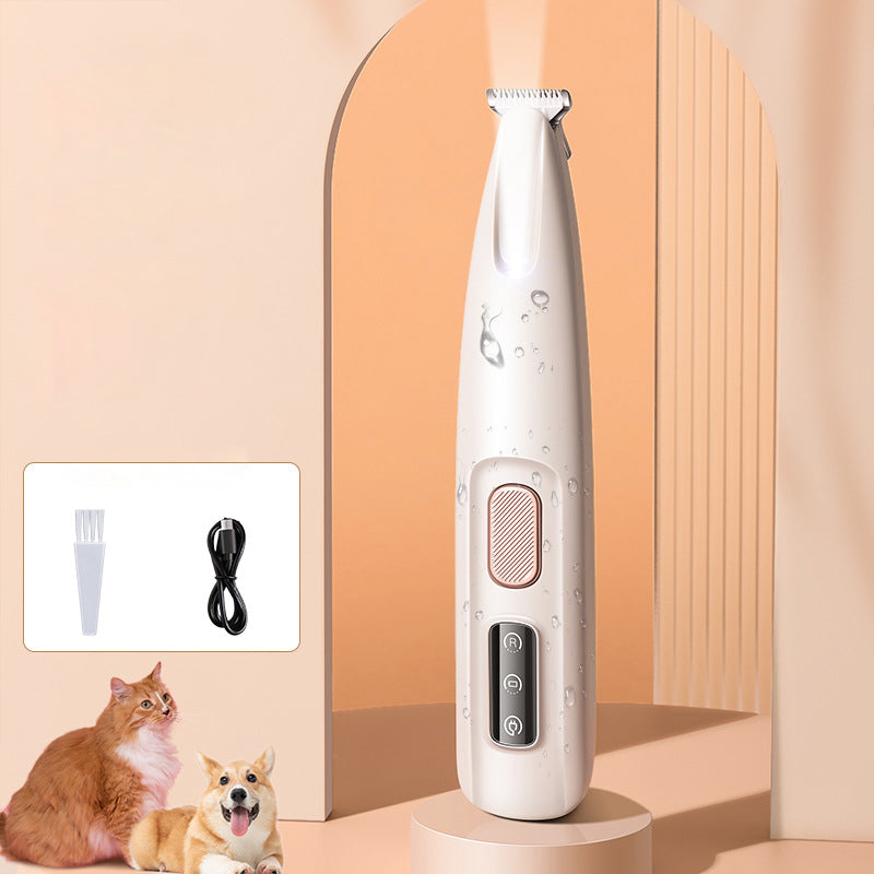 TidyPaws - LED Pet Hair Trimmer with Rechargeable Display