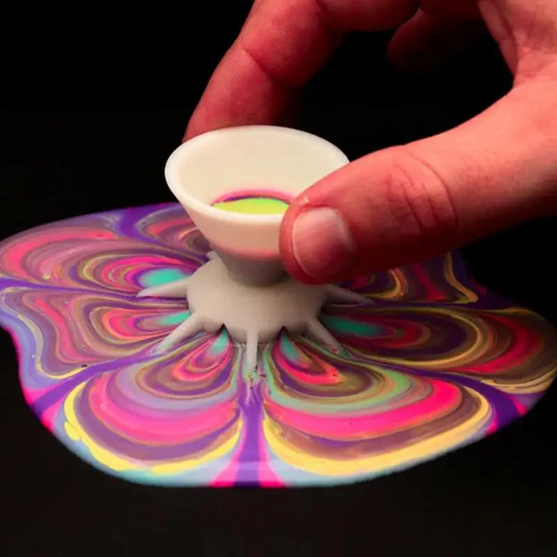 Fluid Art Bloom Tool for Acrylic Pour Painting