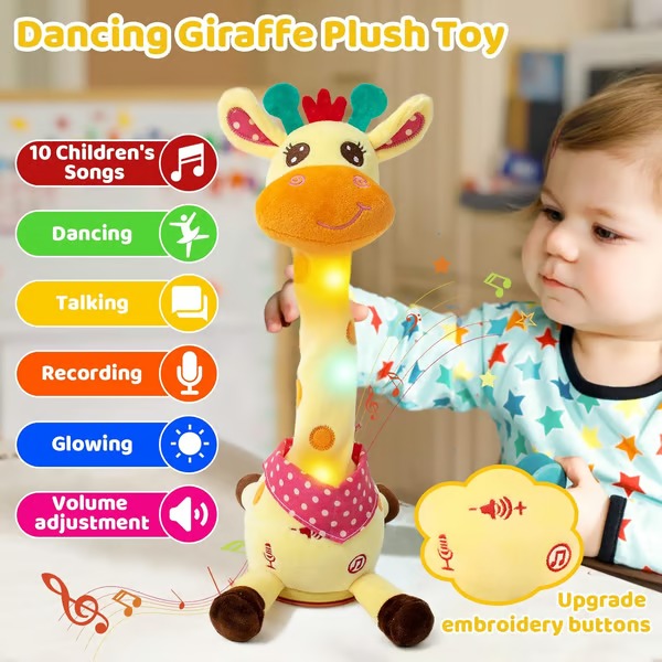 JungleJive – Singing & Dancing Giraffe Toy (Rechargeable)