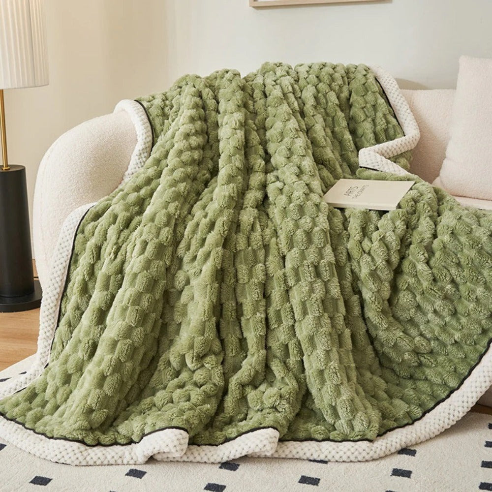 LuxeHaven - Sherpa Fleece Throw Blanket