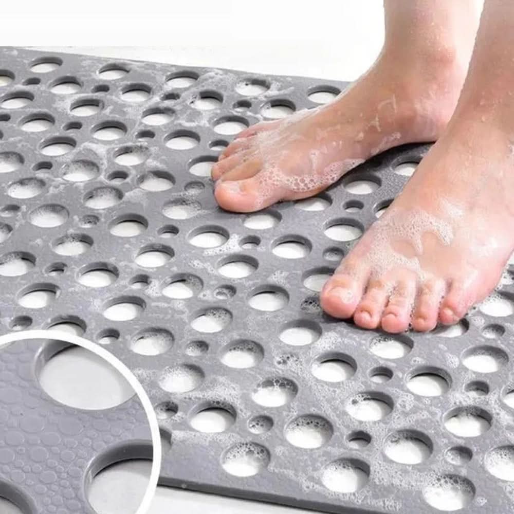 Non-Slip Bath Mat for Safe Use in Bathroom