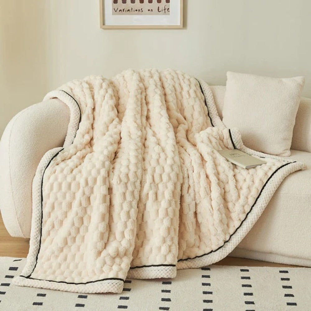 LuxeHaven - Sherpa Fleece Throw Blanket