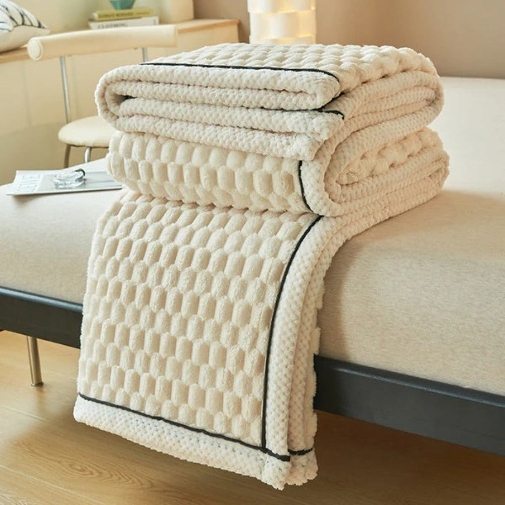 LuxeHaven - Sherpa Fleece Throw Blanket