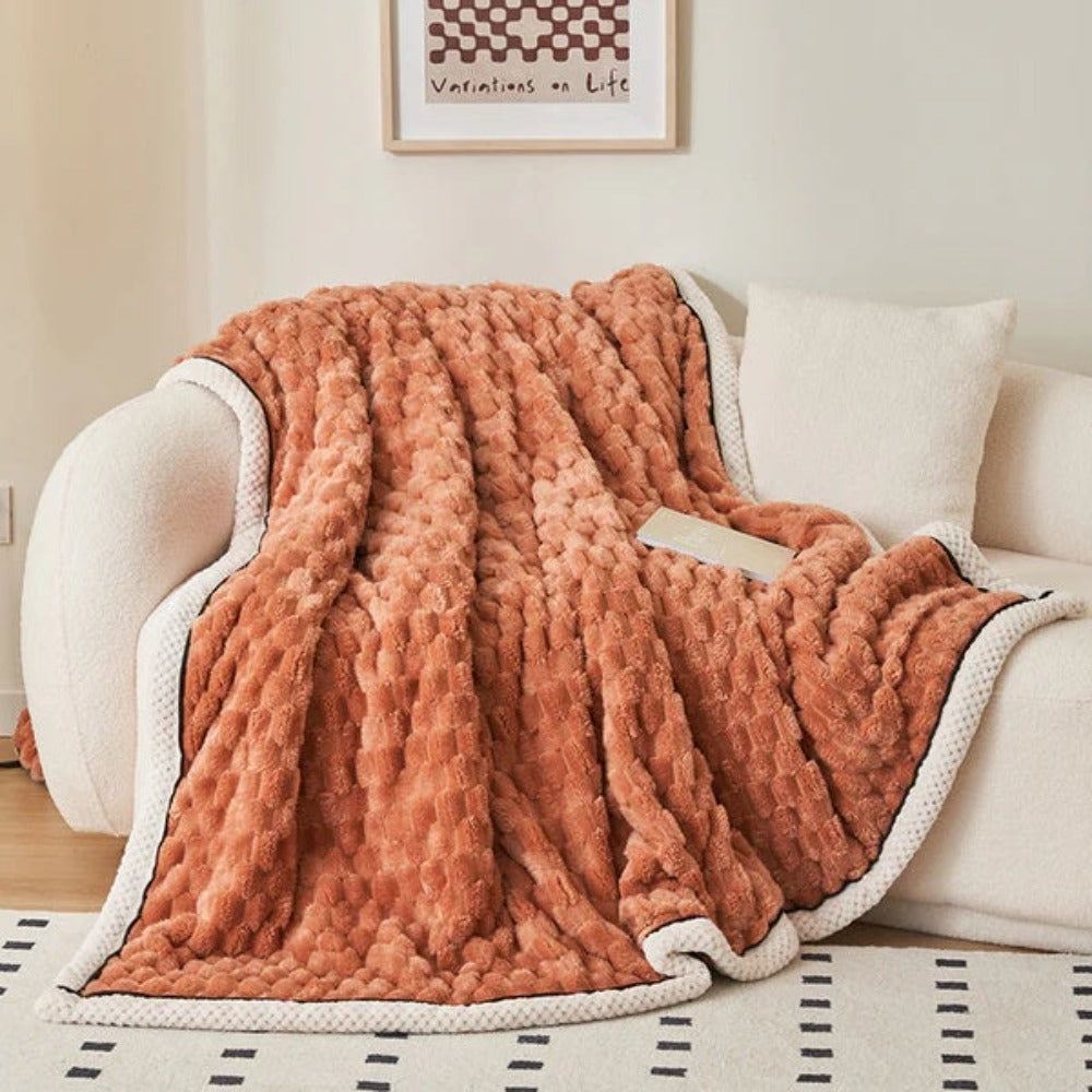 LuxeHaven - Sherpa Fleece Throw Blanket