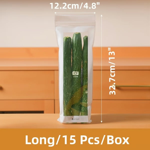 FreshSeal Reusable Food Storage Bags Set – Multiple Sizes