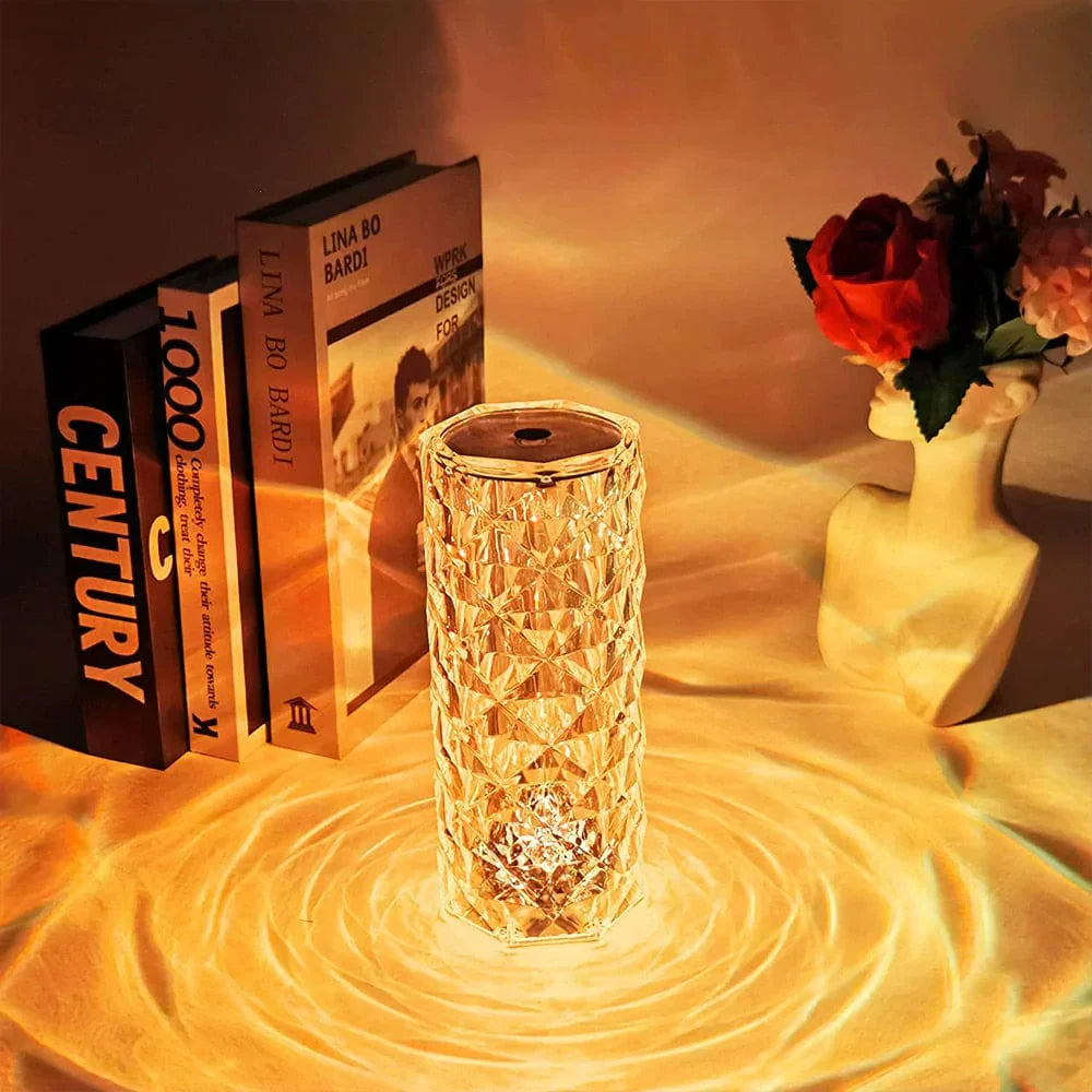 Magique Touch crystal lamp with control