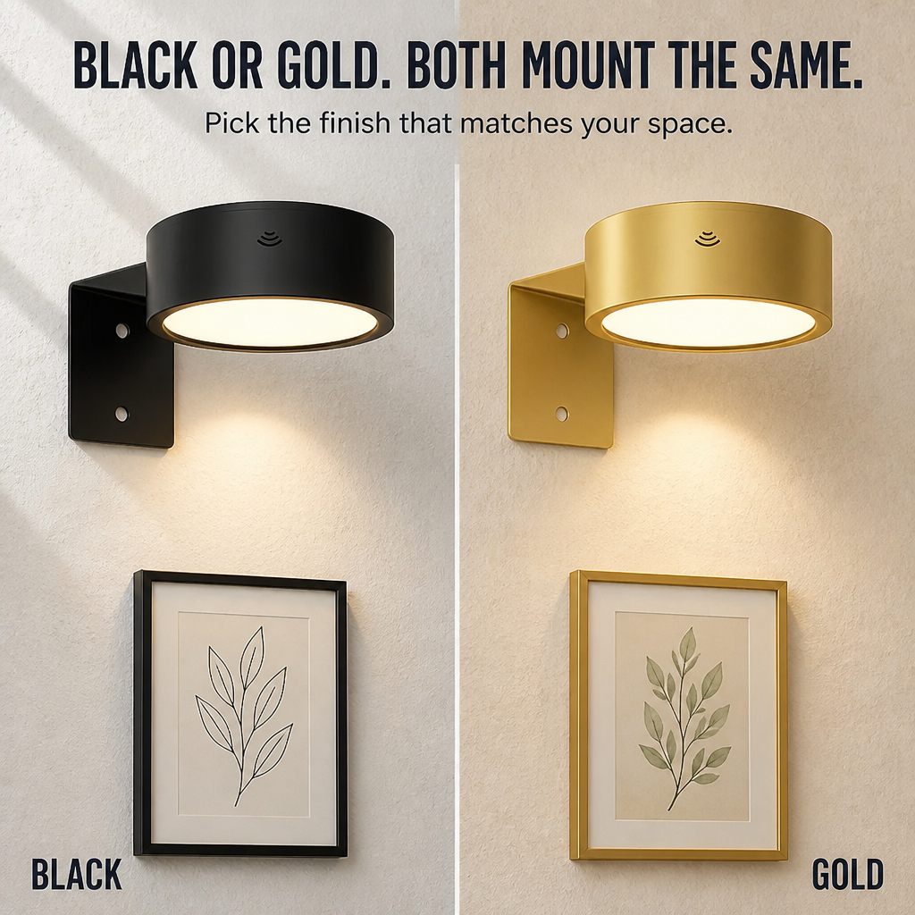 LumaMuse™ — Light Any Wall Art Like a Gallery in 30 Seconds Flat