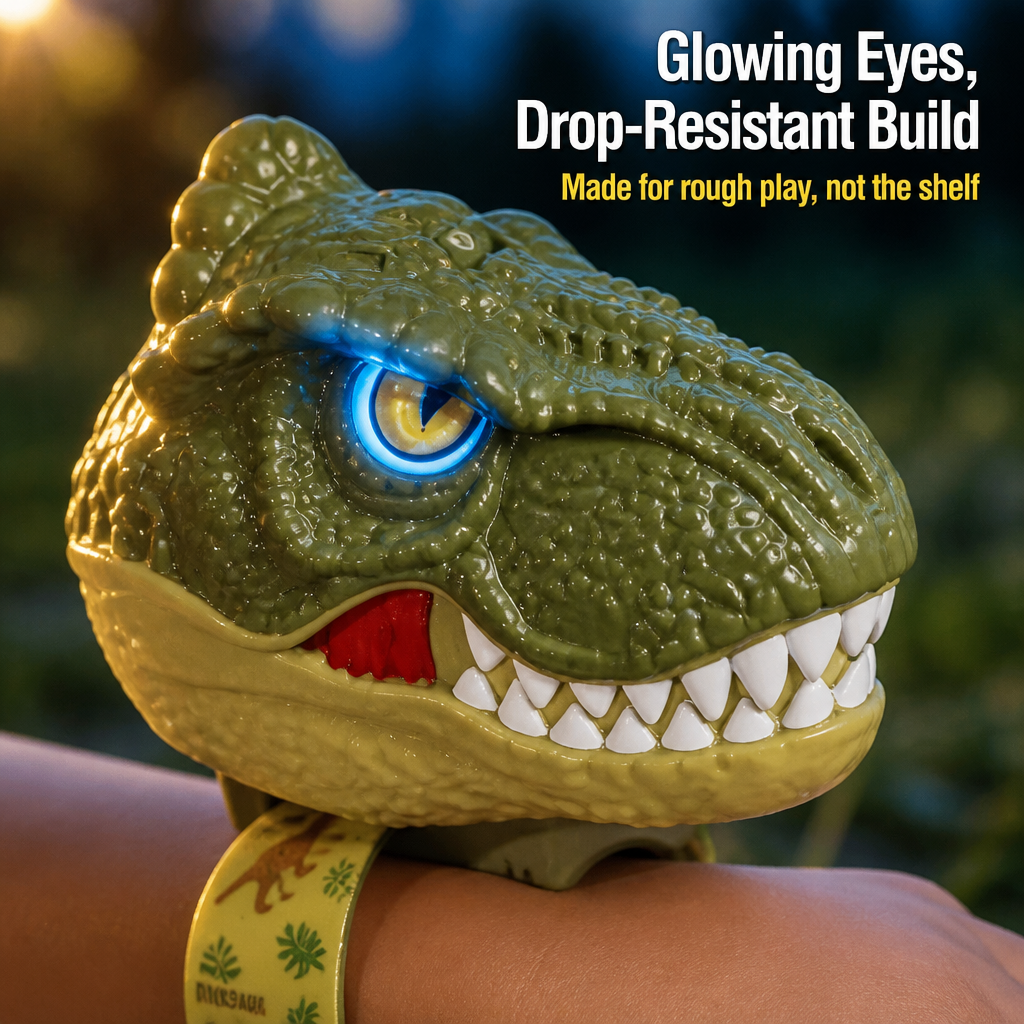 GlideComm™ — Strap On a Dino & Talk Hands-Free Across the Yard | 2-Pack
