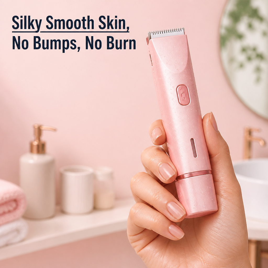 SilkSleek — Shave Strawberry Legs & Razor Bumps Smooth, Anywhere, in Minutes