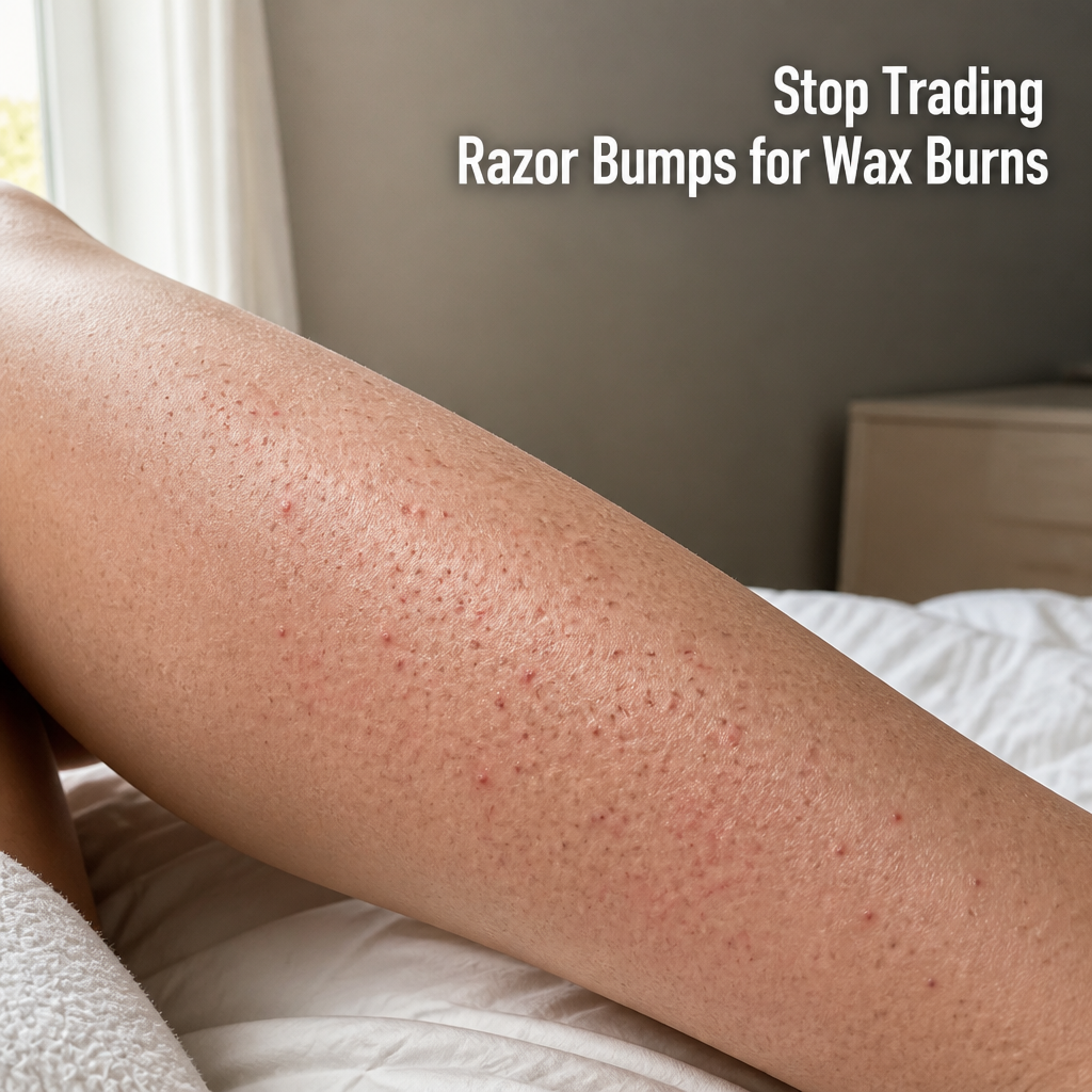 SilkSleek — Shave Strawberry Legs & Razor Bumps Smooth, Anywhere, in Minutes
