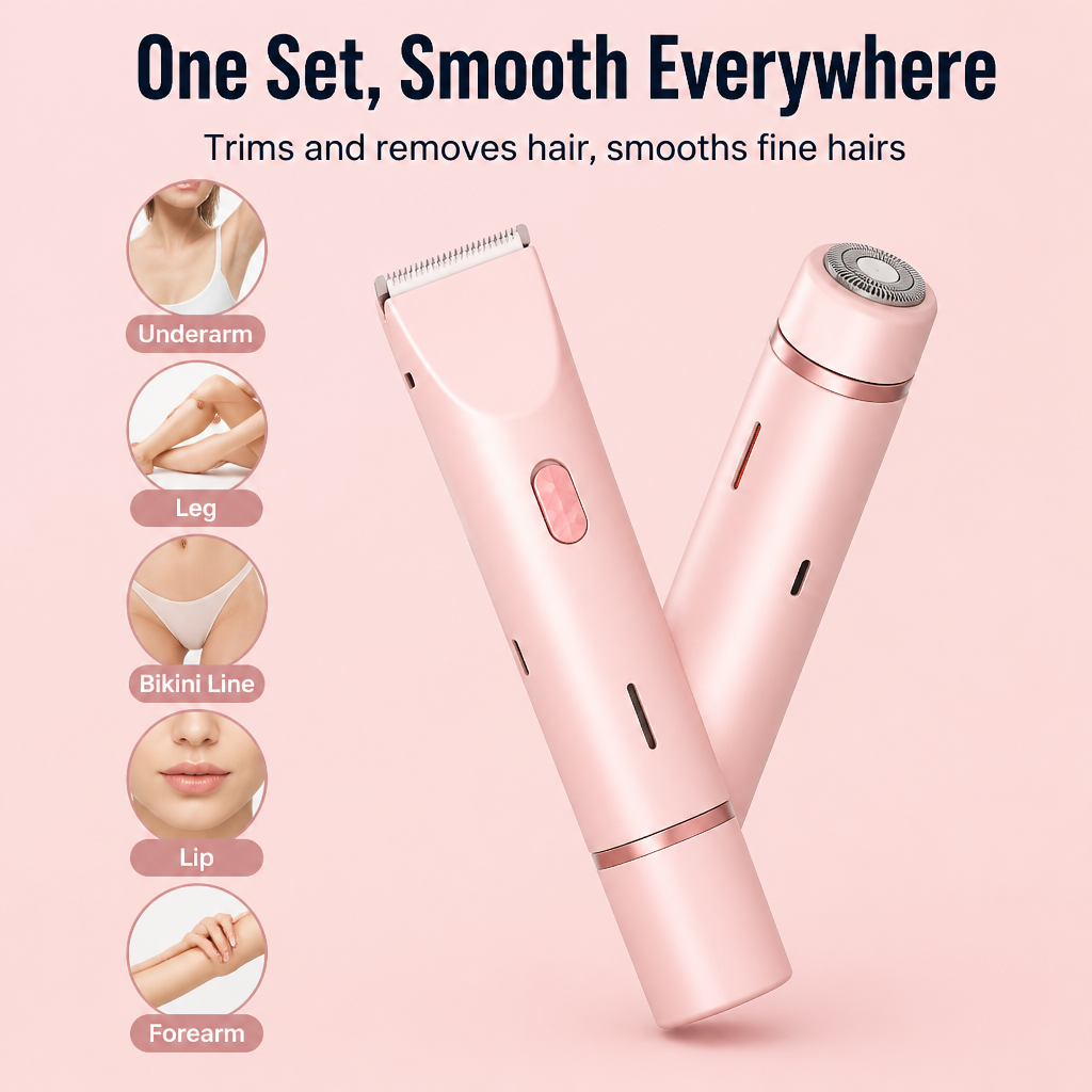 SilkSleek — Shave Strawberry Legs & Razor Bumps Smooth, Anywhere, in Minutes