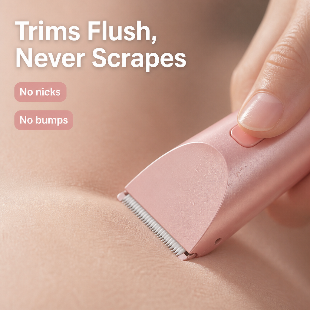 SilkSleek — Shave Strawberry Legs & Razor Bumps Smooth, Anywhere, in Minutes