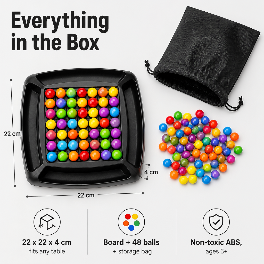 ColorPulse™ — Match, Strategize & Win Screen-Free Color Battles Kids Beg to Replay