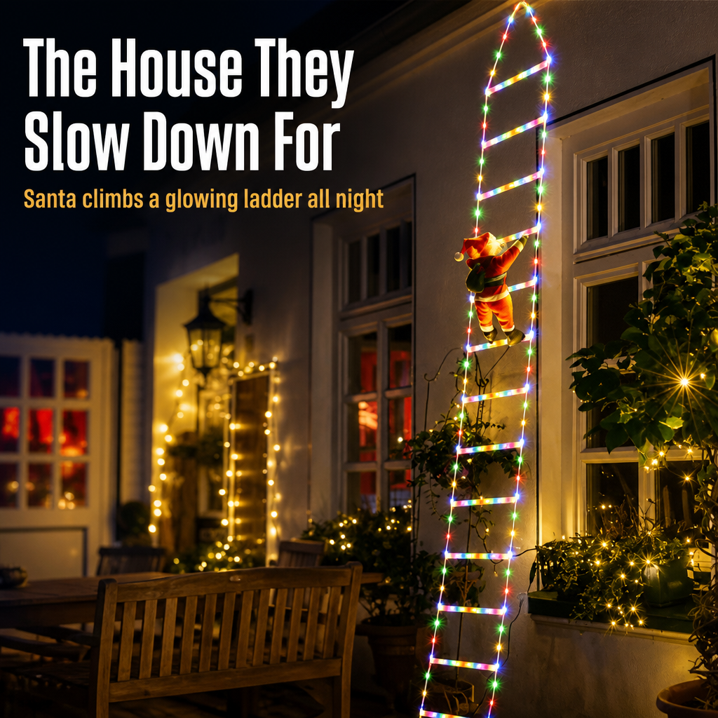 MerryClimb™ — Light Up the Climb and Become the House Everyone Slows Down For