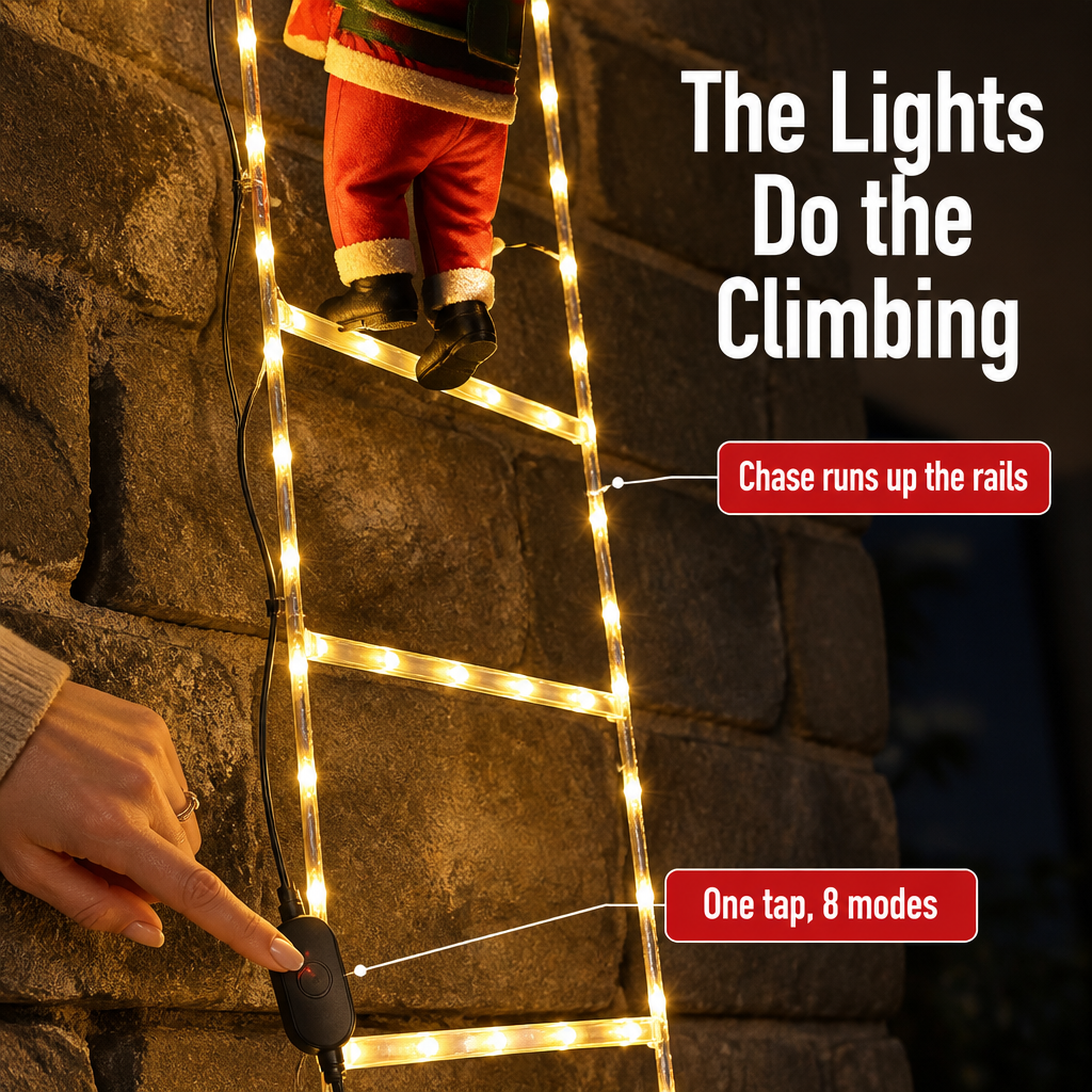 MerryClimb™ — Light Up the Climb and Become the House Everyone Slows Down For