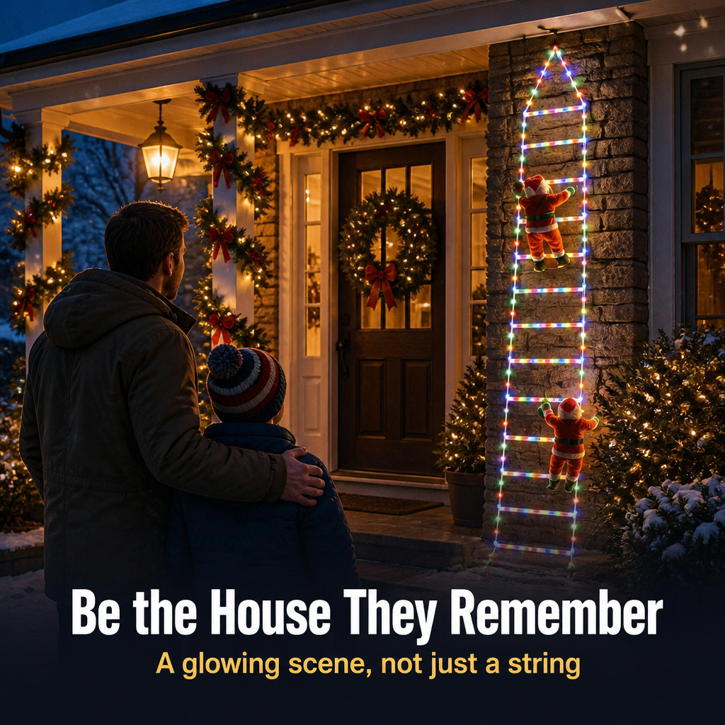 MerryClimb™ — Light Up the Climb and Become the House Everyone Slows Down For