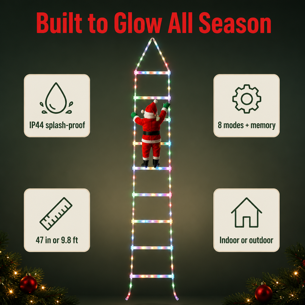 MerryClimb™ — Light Up the Climb and Become the House Everyone Slows Down For