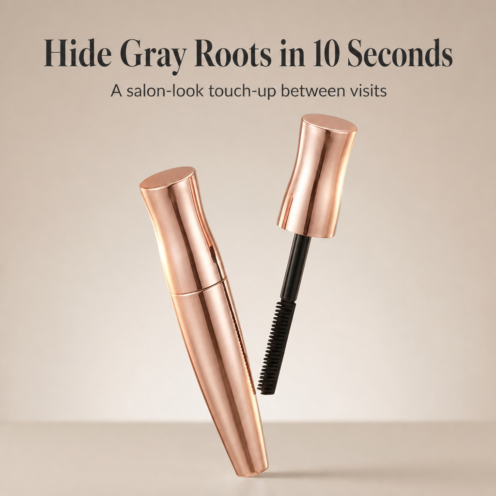 LumeShade™ — Cover Gray Roots in 10 Seconds Between Salon Visits