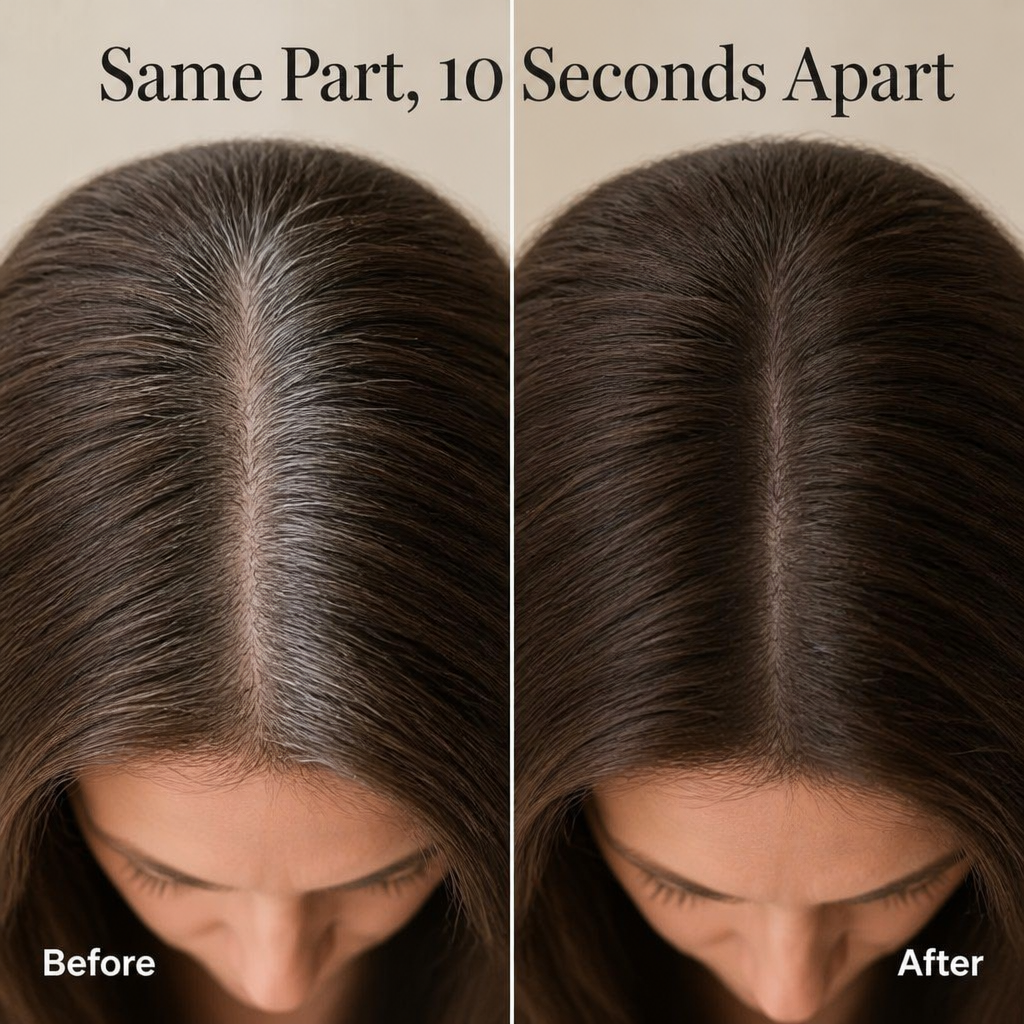 LumeShade™ — Cover Gray Roots in 10 Seconds Between Salon Visits