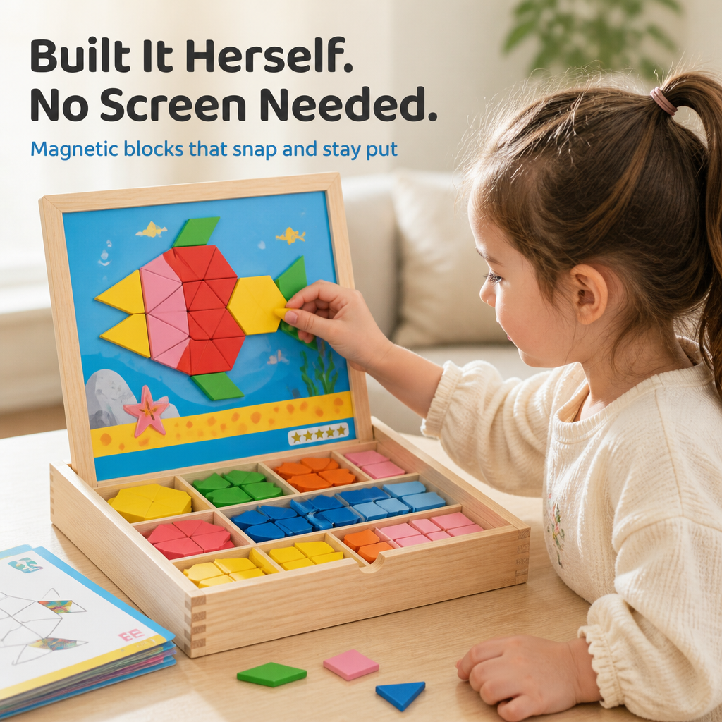 LuminaPlay™ — Swap Screen Time for Magnetic Puzzles Your Kid Won't Put Down