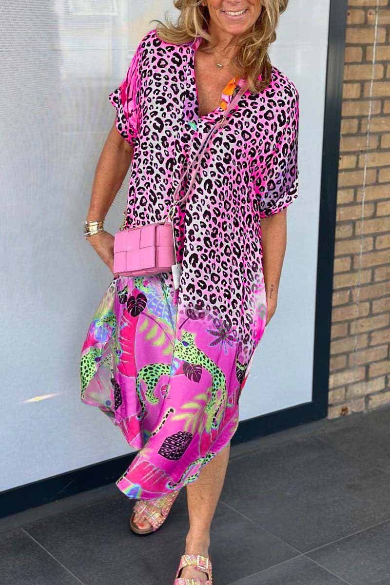 Kaitlyn™ Summer Leopard Dress