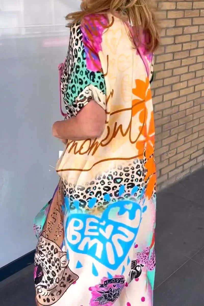 Kaitlyn™ Summer Leopard Dress