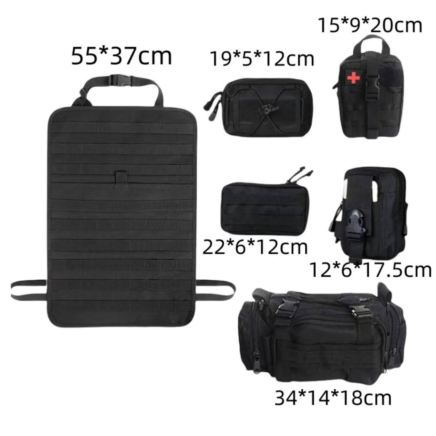 Molle Organizer Bag for Vehicle Backseat – Tactical Storage Solution