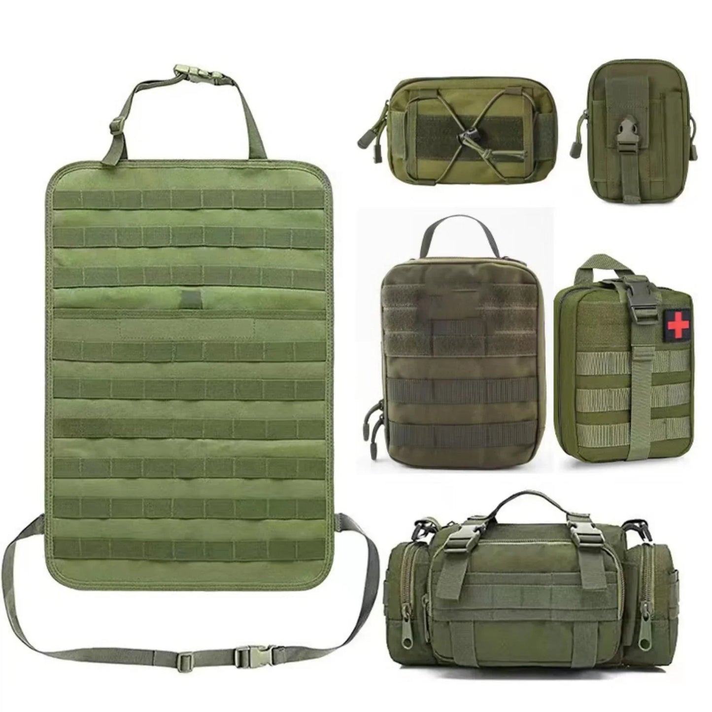 Molle Organizer Bag for Vehicle Backseat – Tactical Storage Solution