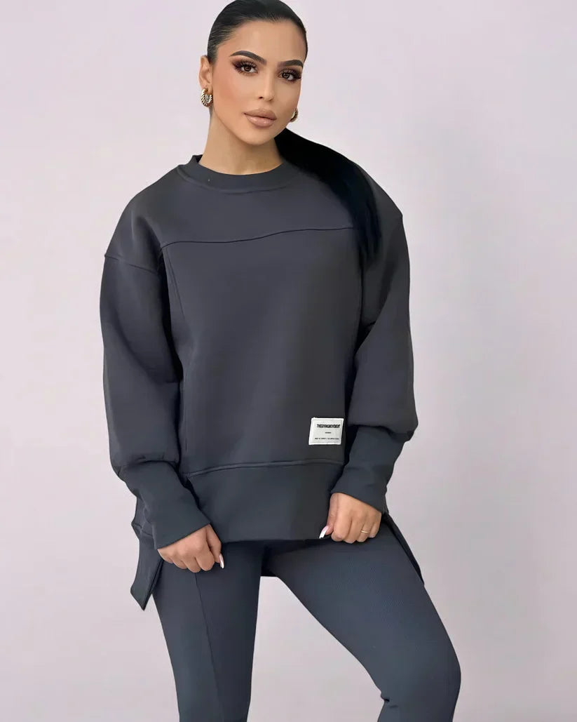 Zaira - Women’s Relaxed Fit Two-Piece Lounge Set