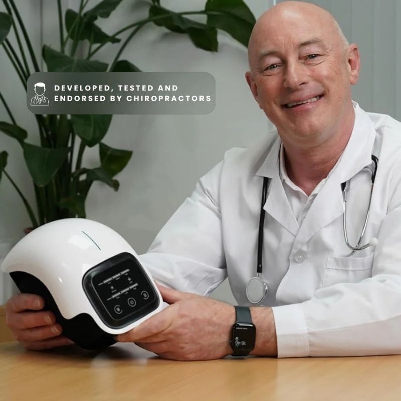 Knee Massage Device for Daily Comfort and Heat Therapy
